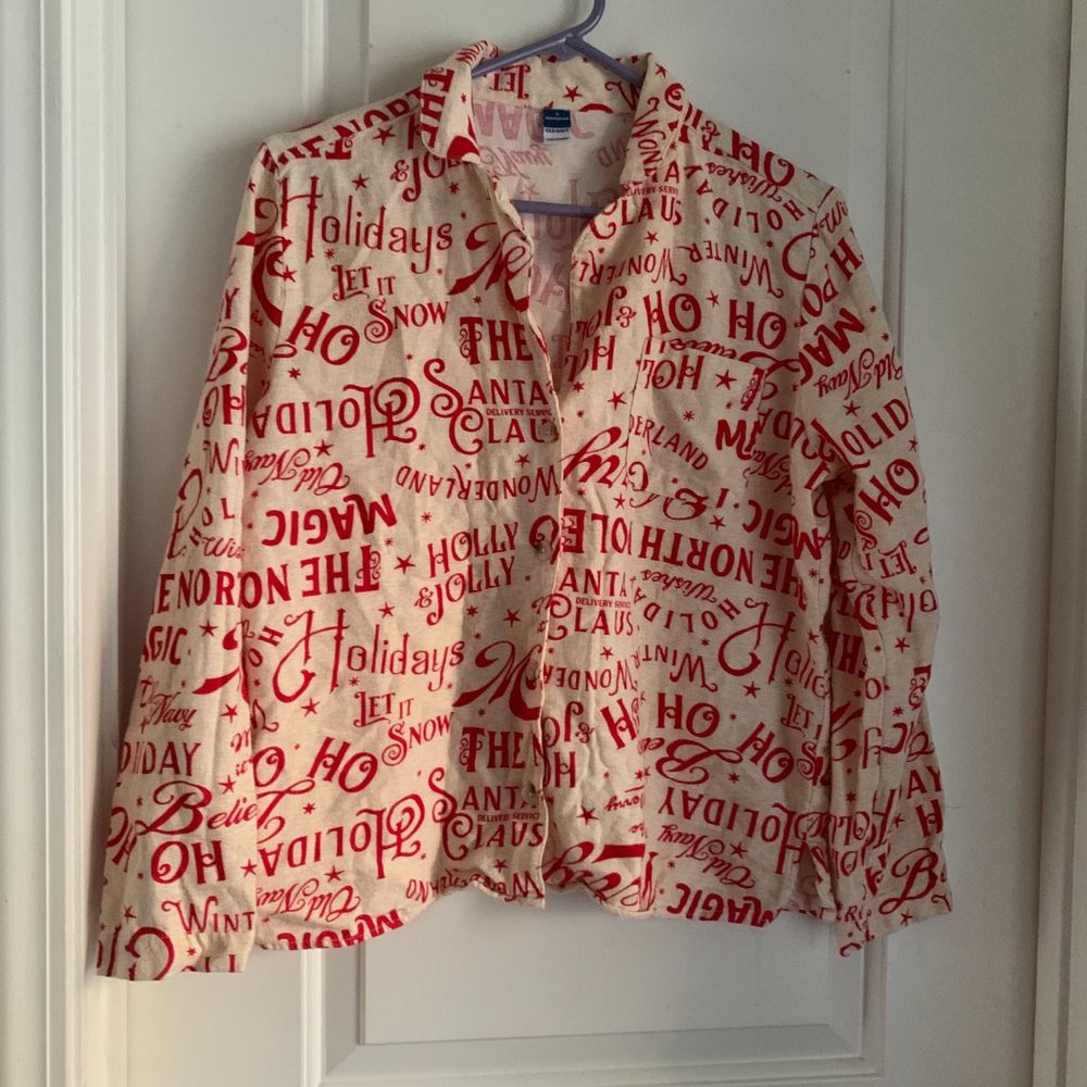 Old Navy Ladies flannel shirt size small